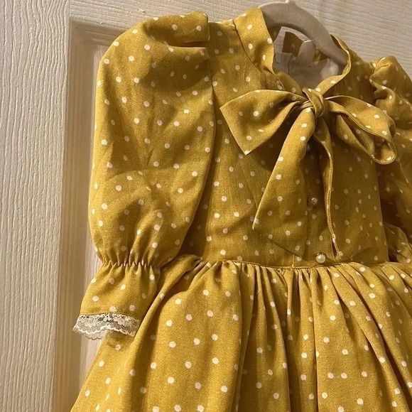 Hummingbird polka dot dress size 24 months - Picture 3 of 8